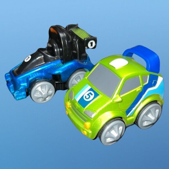 Fisher-Price Rev NGo Stunt Garage Stunt Replacement Cars WORK - Picture 2 of 6